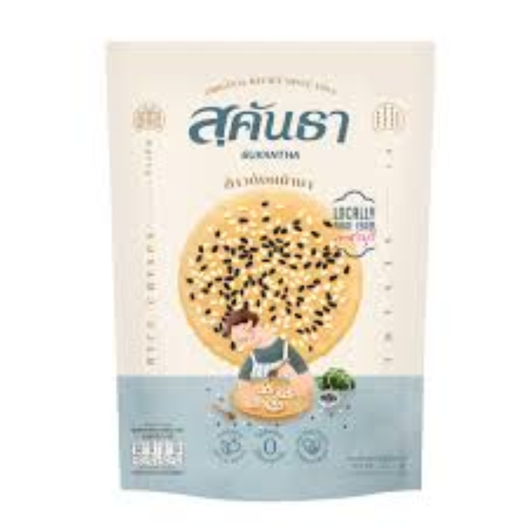 SUKANTHA THAI RICE CRISPS W SESAME SEEDS 60G